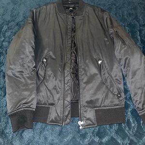 H&M Black bomber jacket
